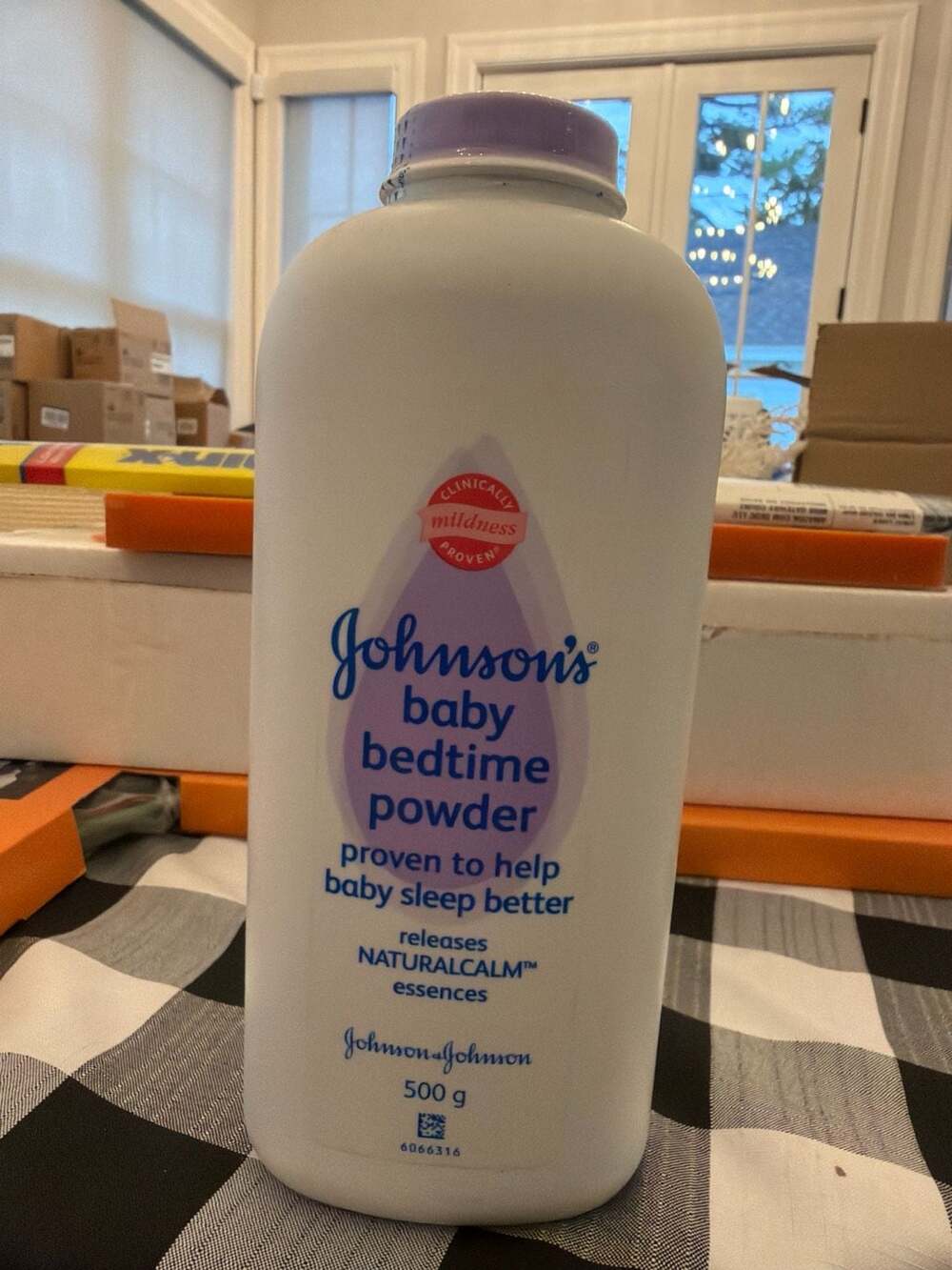 Johnson's Baby Bedtime Powder Talc NaturalCalm Essences 500g FAST 2SHIP